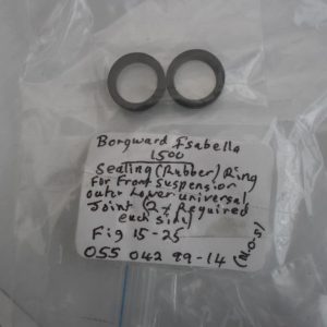 Isabella, front suspension outer lower universal joint sealing ring